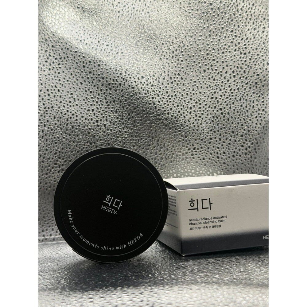 HEEDA Charcoal All-In-One Cleansing Balm, Deep Pore Purifying & Hydrating Makeup